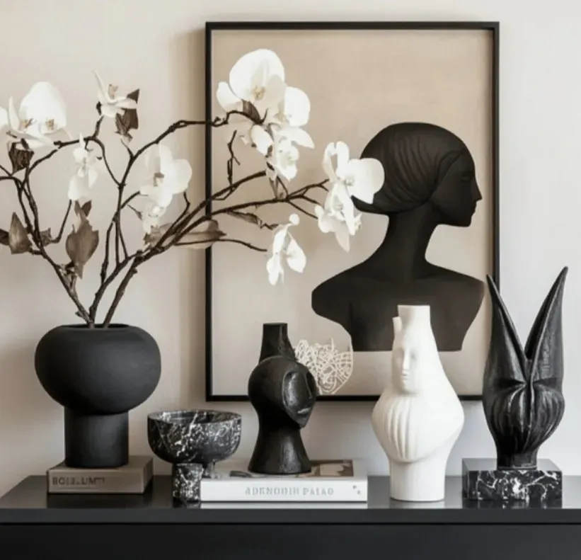 Warm Earth Tones and Natural Materials