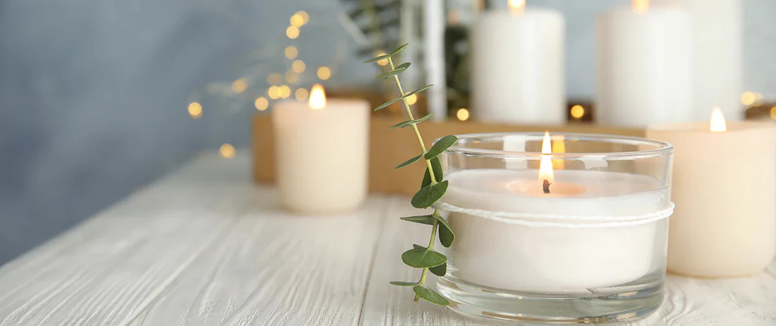 Elegant Scented Candles as Focal Points
