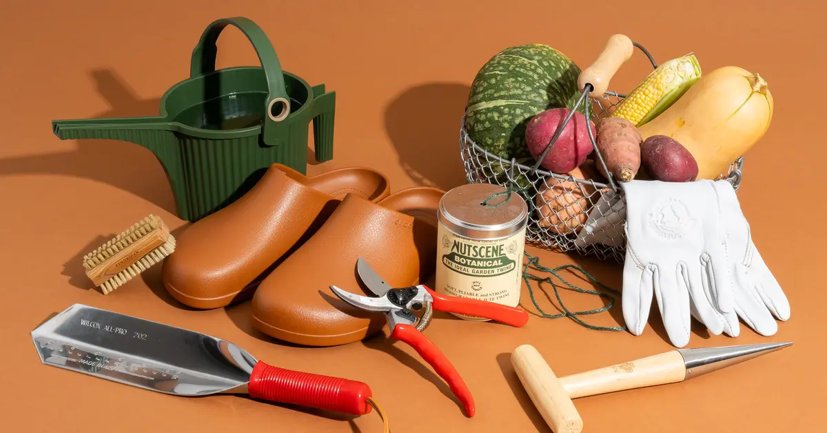 Gardeners are in love with rare seeds or tools with ergonomics